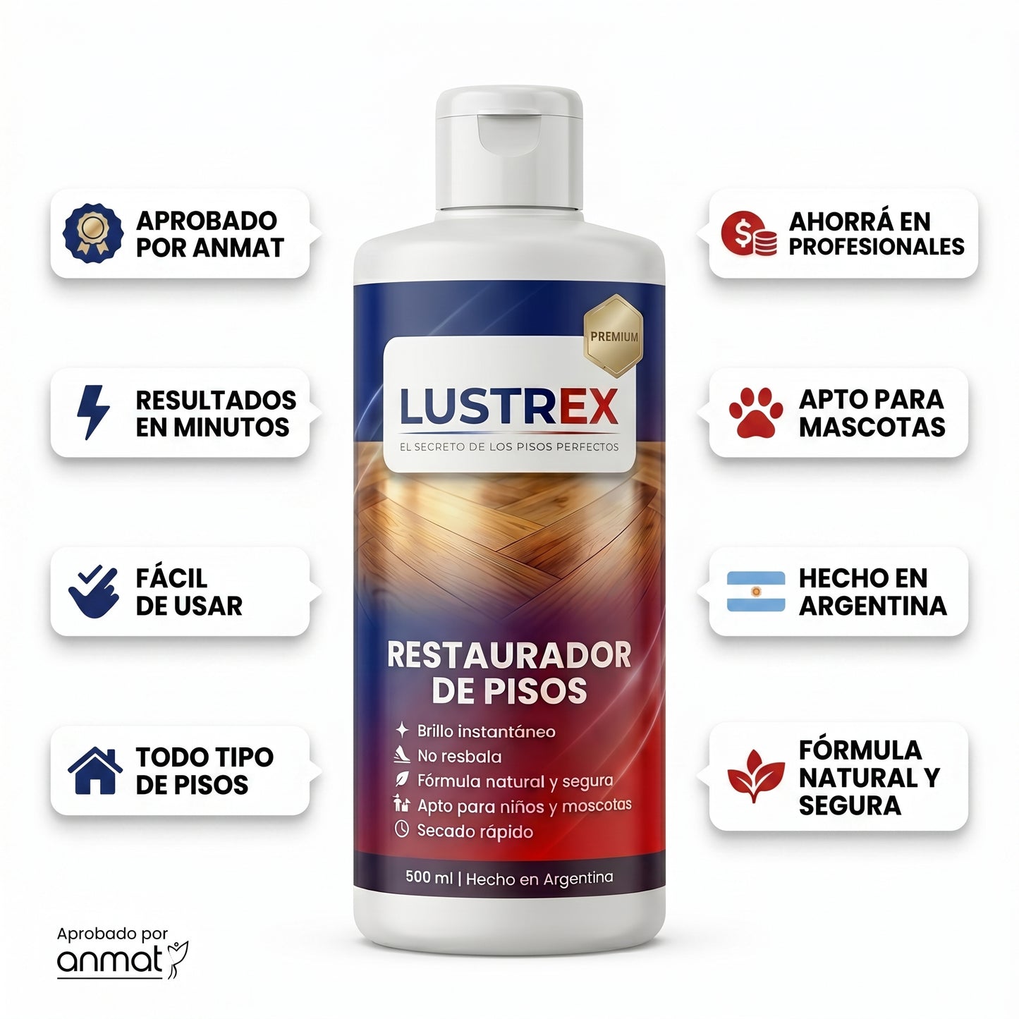 LUSTREX® – Devolvé el brillo original a tus pisos.